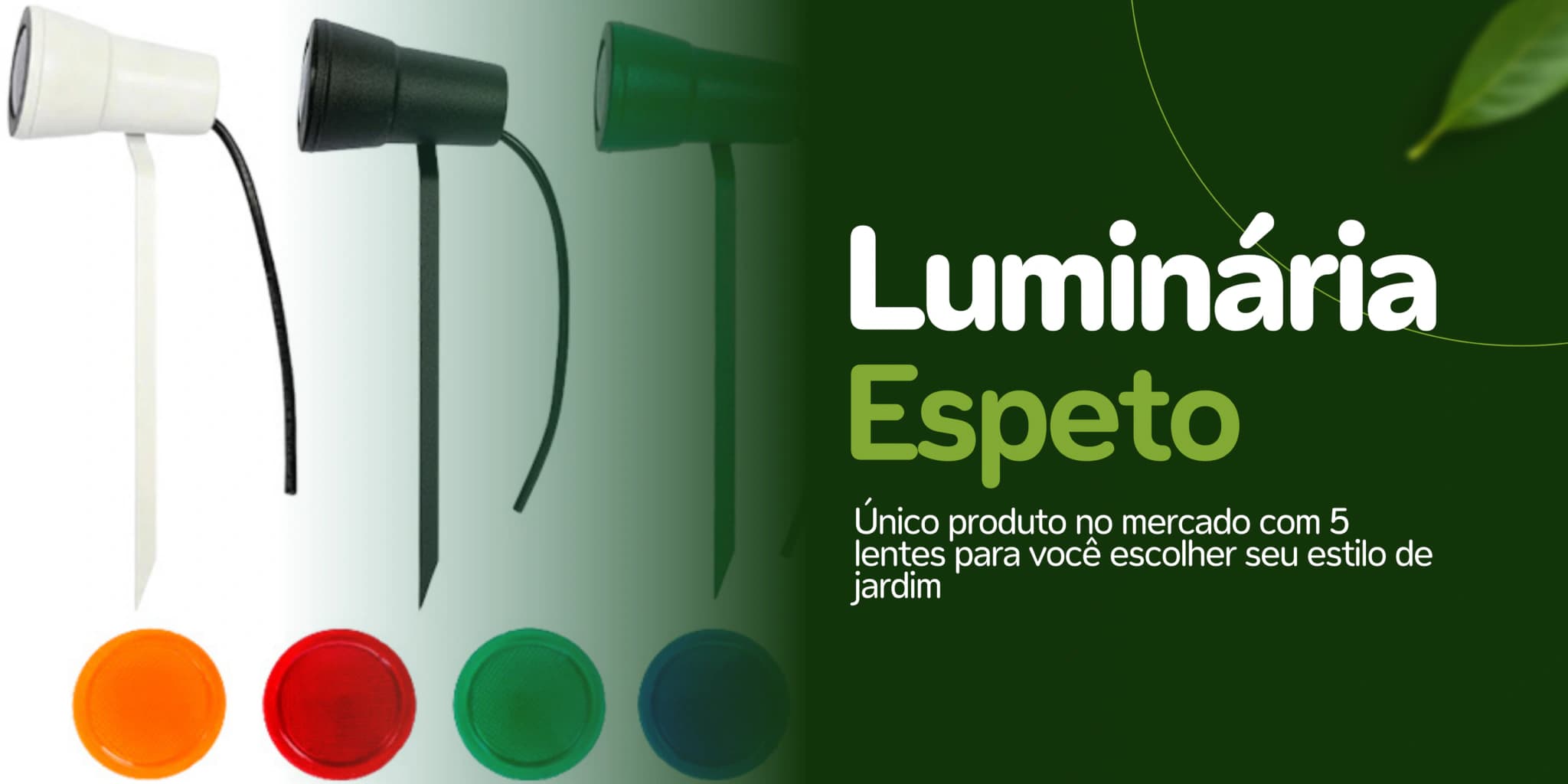 Luminaria Espeto para jardim
